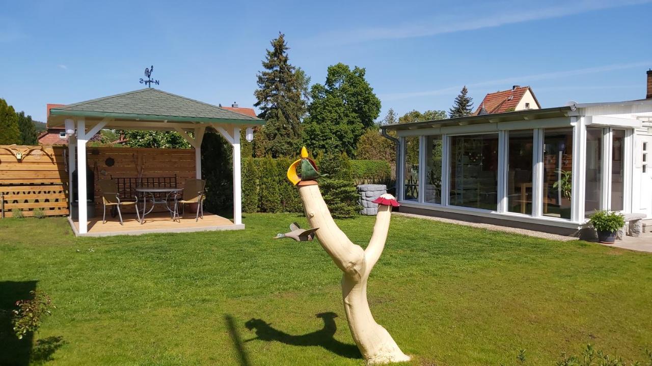 Ferienshaus Zur Lehns mit Garten am Harz Ilsenburg  Exterior foto