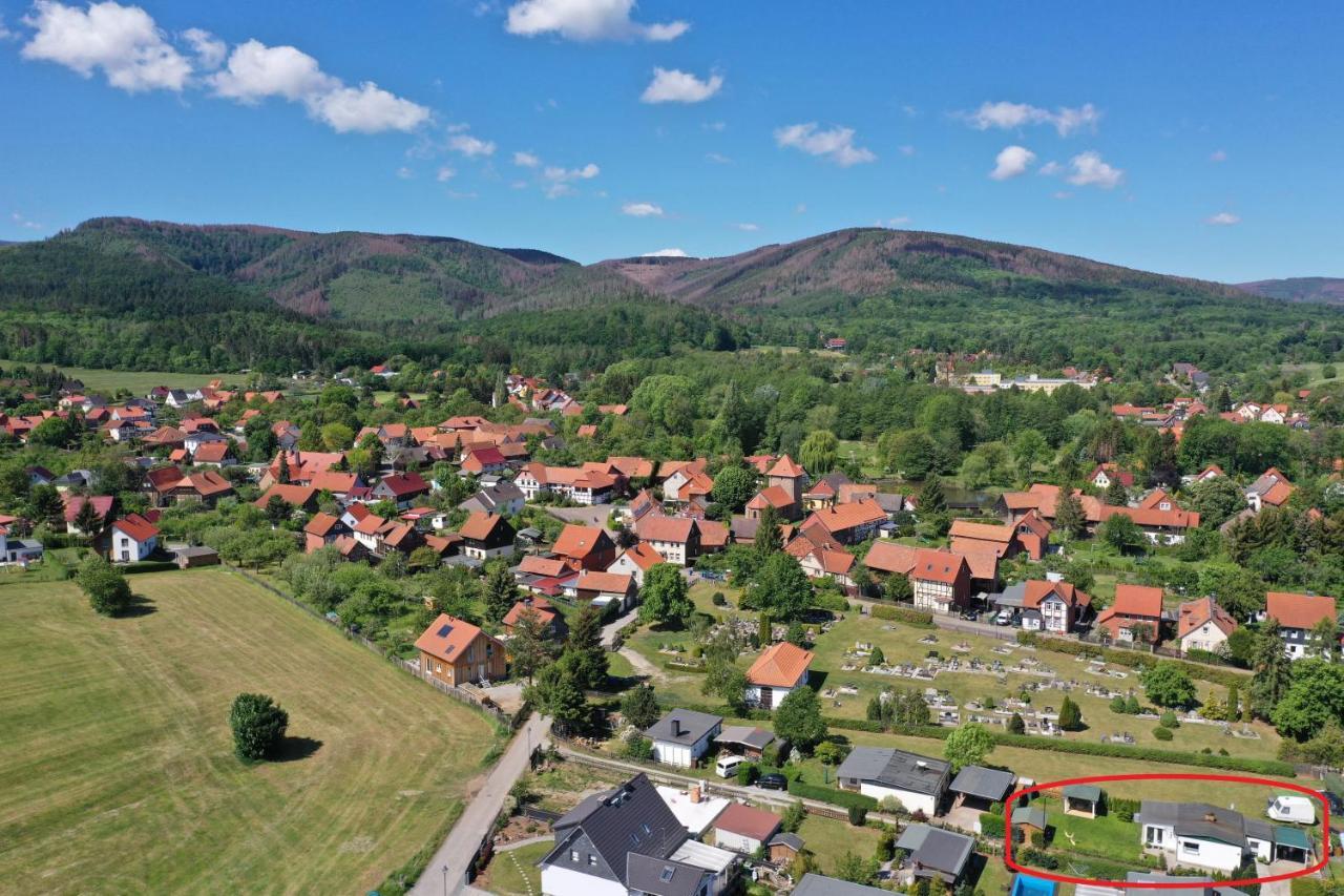Ferienshaus Zur Lehns mit Garten am Harz Ilsenburg  Exterior foto